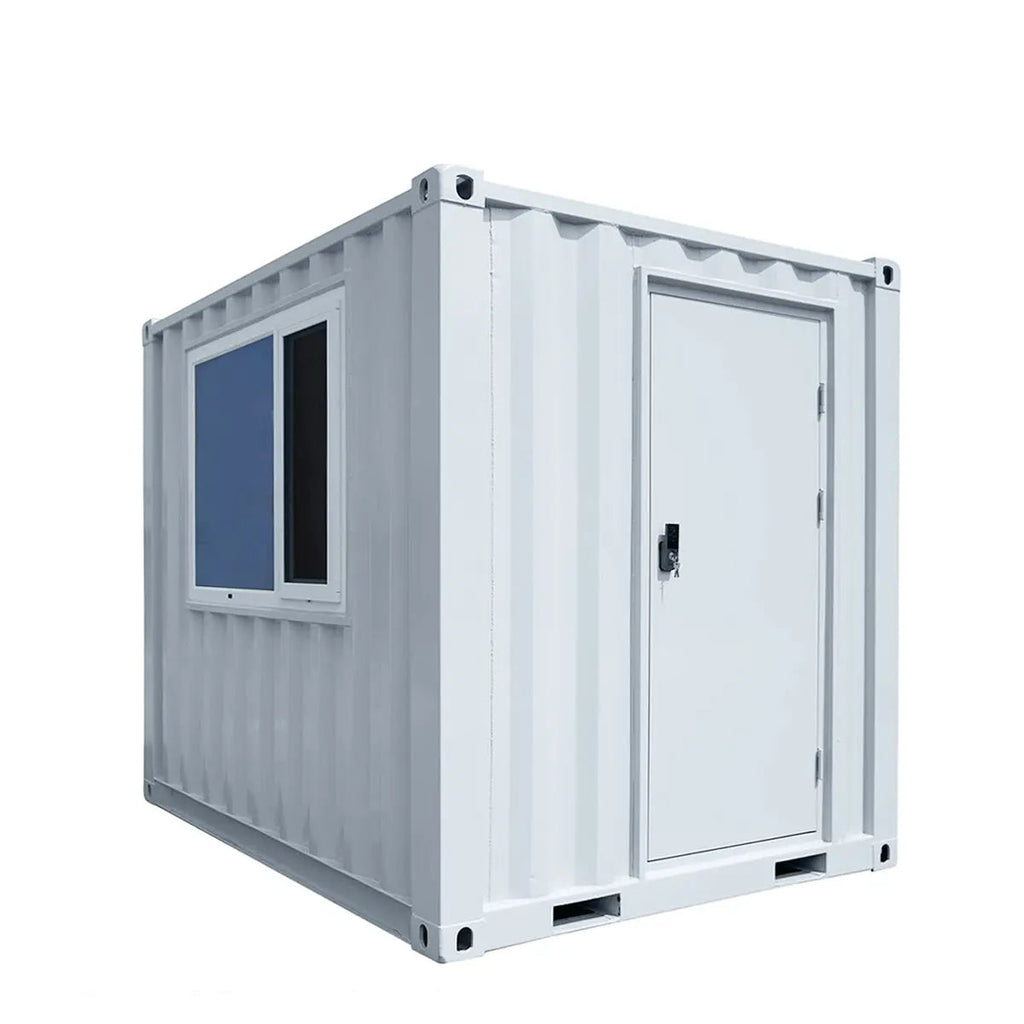 TMG Industrial TMG-SCO10 3 m Steel Container Office 5.3 m² Working Area 3 Ergonomic Chairs