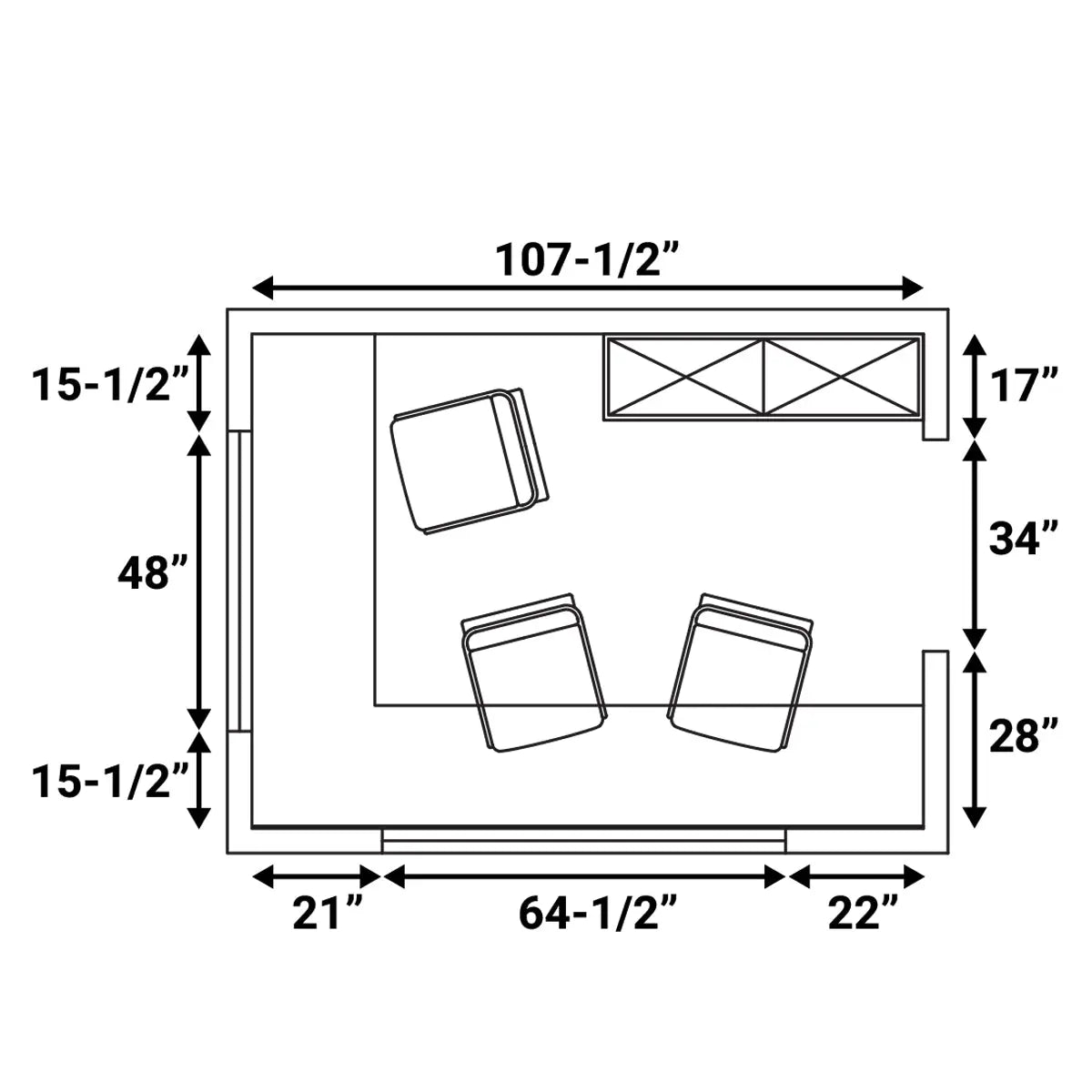 TMG Industrial TMG-SCO10 3 m Steel Container Office 5.3 m² Working Area 3 Ergonomic Chairs