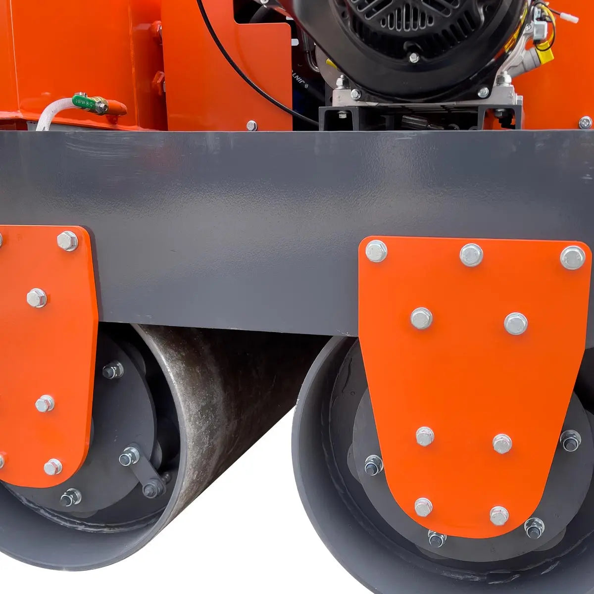 TMG Industrial TMG-MVR25 10 HP Double Wheel Vibratory Roller 61 cm Roller Width