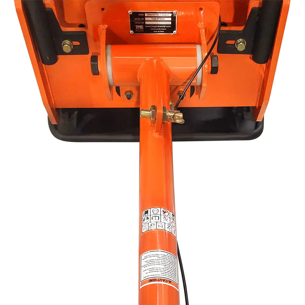 TMG Industrial TMG-PC900H 10,800 lb Reversible Hydraulic Plate Compactor 66 cm Compaction Depth