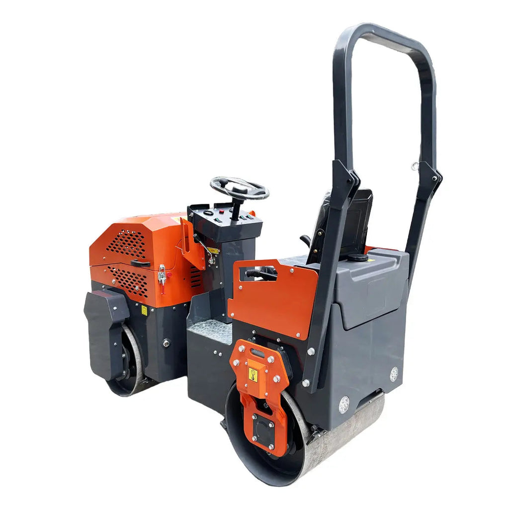 TMG Industrial TMG-MVR35 13.5 HP Ride-On Road Roller 71.1 cm Wide Rollers