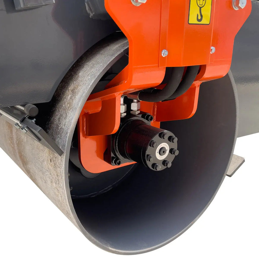 TMG Industrial TMG-MVR45 13.5 HP Ride-On Road Roller 80 cm Wide Rollers