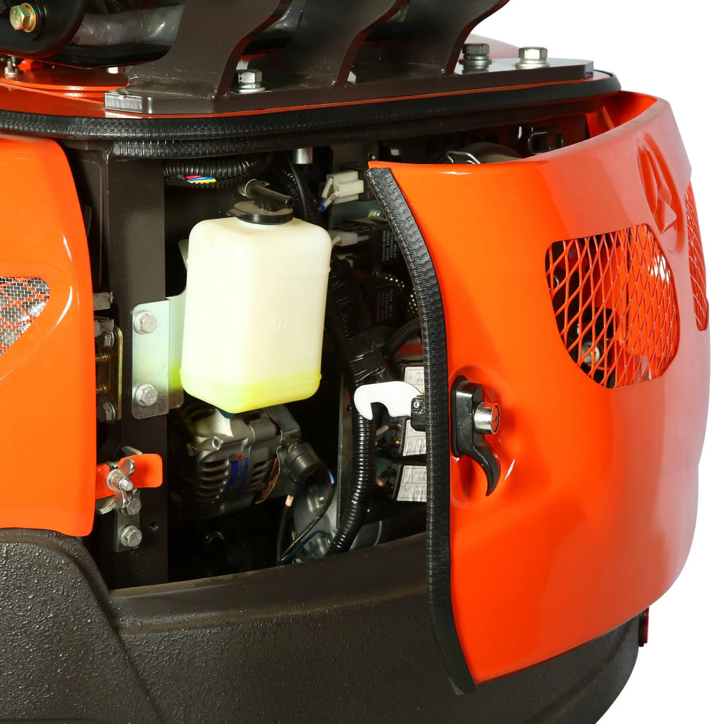 TMG Industrial TMG-MVE16 1600 kg Compact Mini Excavator 16 HP Kubota Diesel 218 cm Digging Depth