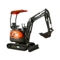 TMG Industrial TMG-MVE16 1600 kg Compact Mini Excavator 16 HP Kubota Diesel 218 cm Digging Depth
