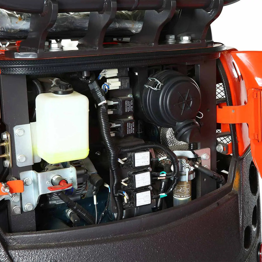 TMG Industrial TMG-MVE18 1800 kg Compact Mini Excavator 16 HP Kubota Diesel 218 cm Digging Depth