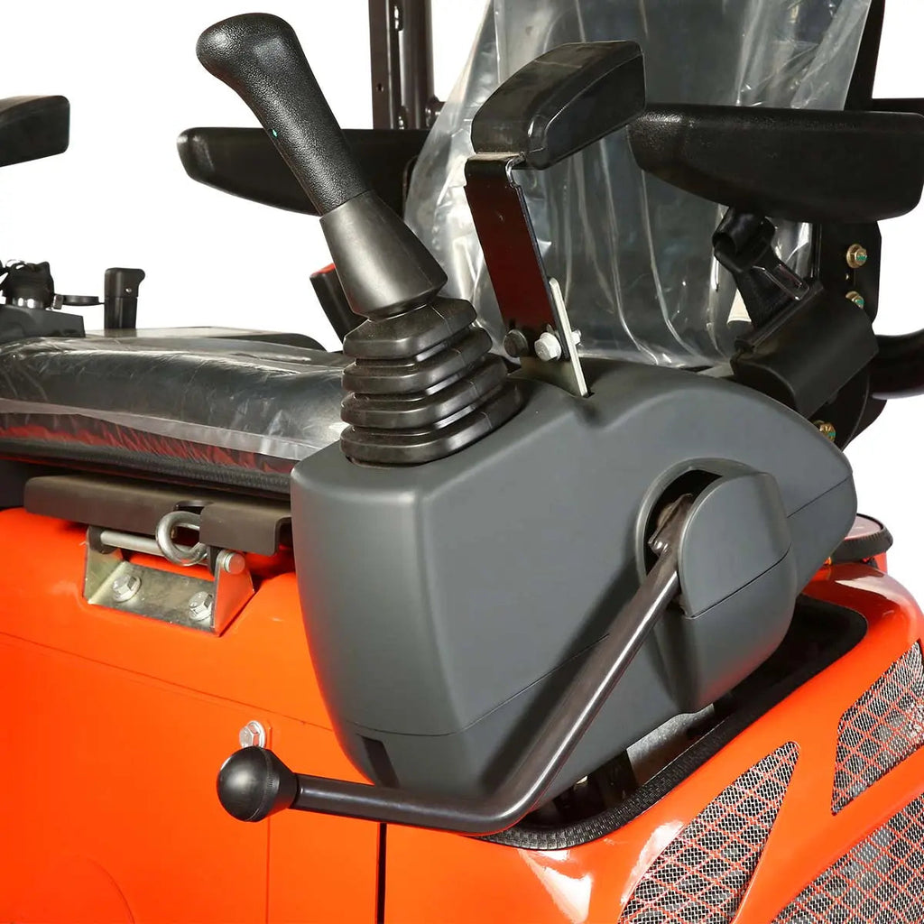 TMG Industrial TMG-MVE18 1800 kg Compact Mini Excavator 16 HP Kubota Diesel 218 cm Digging Depth