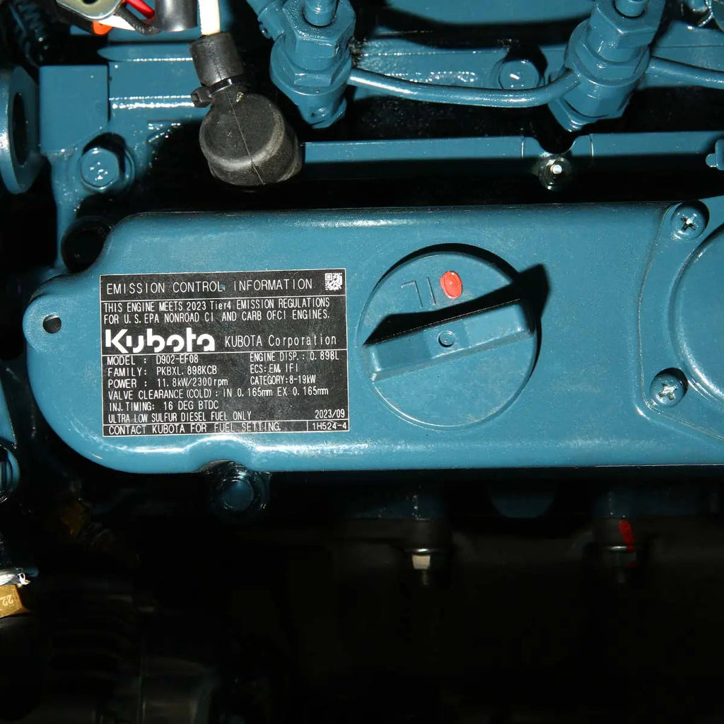 TMG Industrial TMG-MVE18 1800 kg Compact Mini Excavator 16 HP Kubota Diesel 218 cm Digging Depth