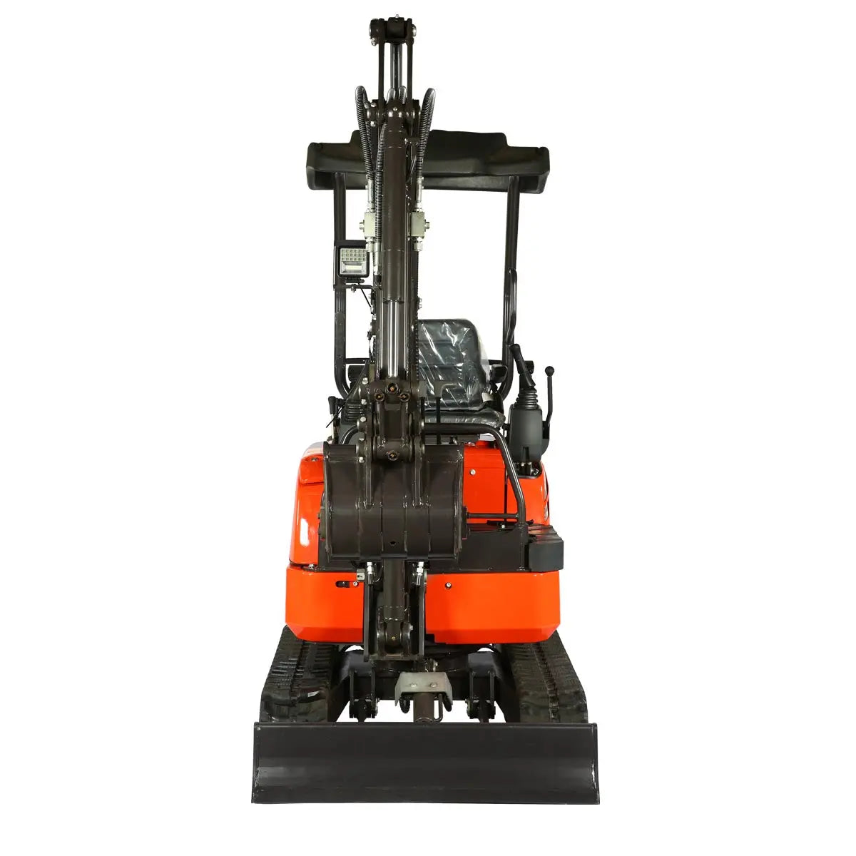 TMG Industrial TMG-MVE18 1800 kg Compact Mini Excavator 16 HP Kubota Diesel 218 cm Digging Depth