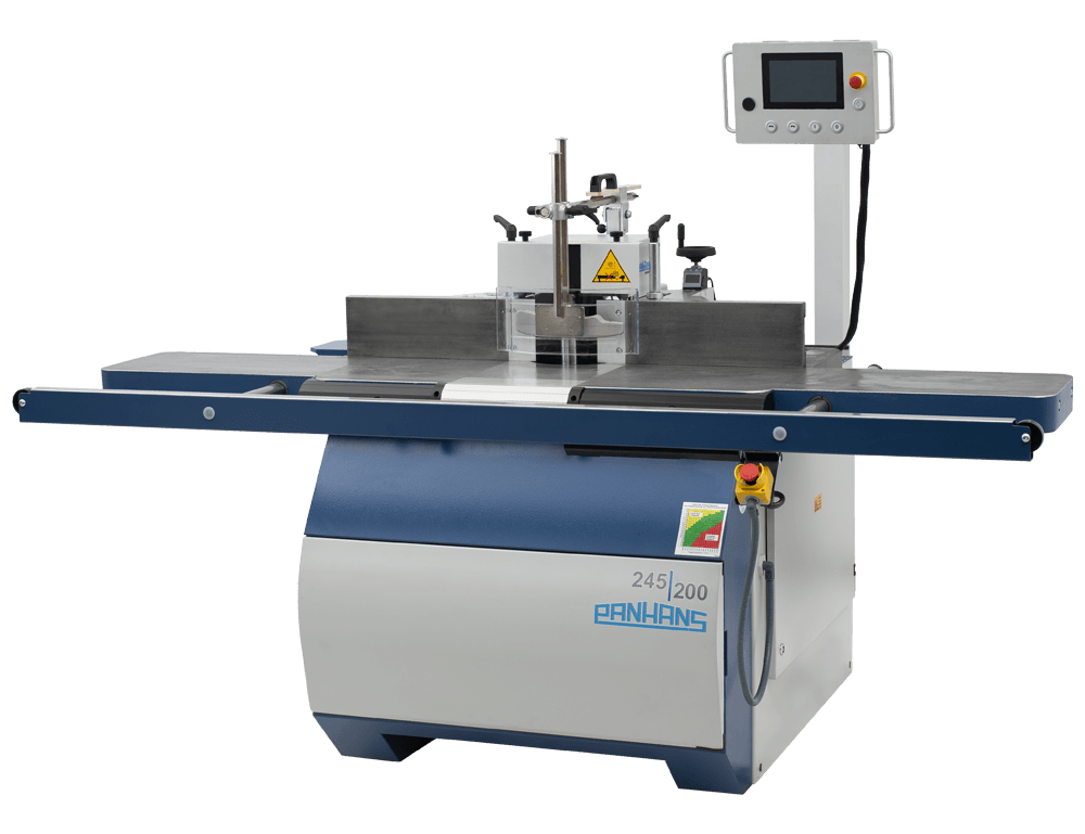 Panhans 245 200 Programmable Tilting Spindle Moulder 7.5 kW Inverter Drive