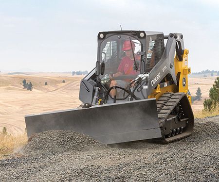 John Deere Dozer Blades Heavy-Duty Skid Steer Attachment