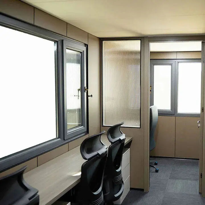 TMG Industrial TMG-SCO20 20 ft Custom Built Steel Container Office 86 sq ft Working Area