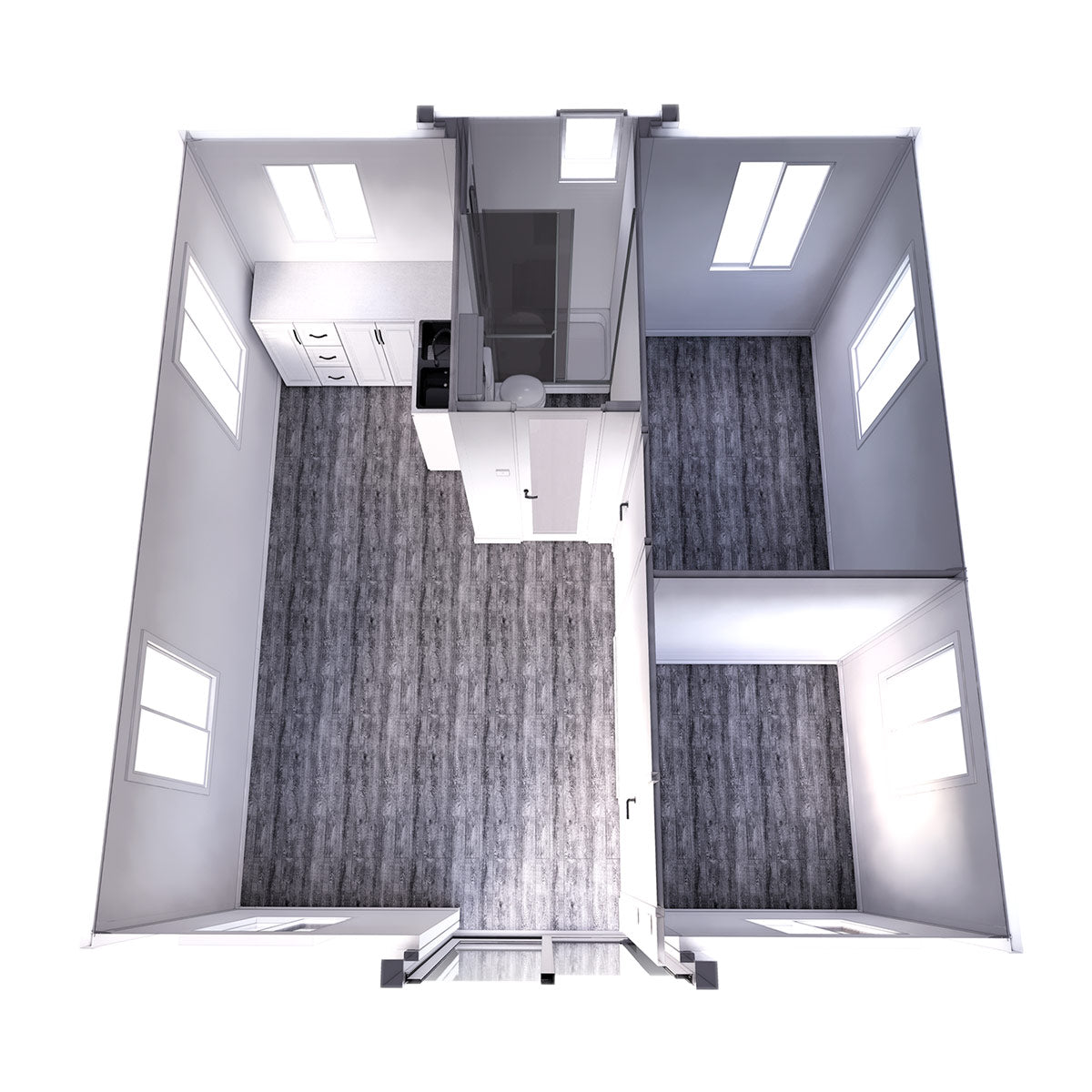 TMG Industrial TMG-SCE20 6.1m Expandable Container Home 2 Bedroom