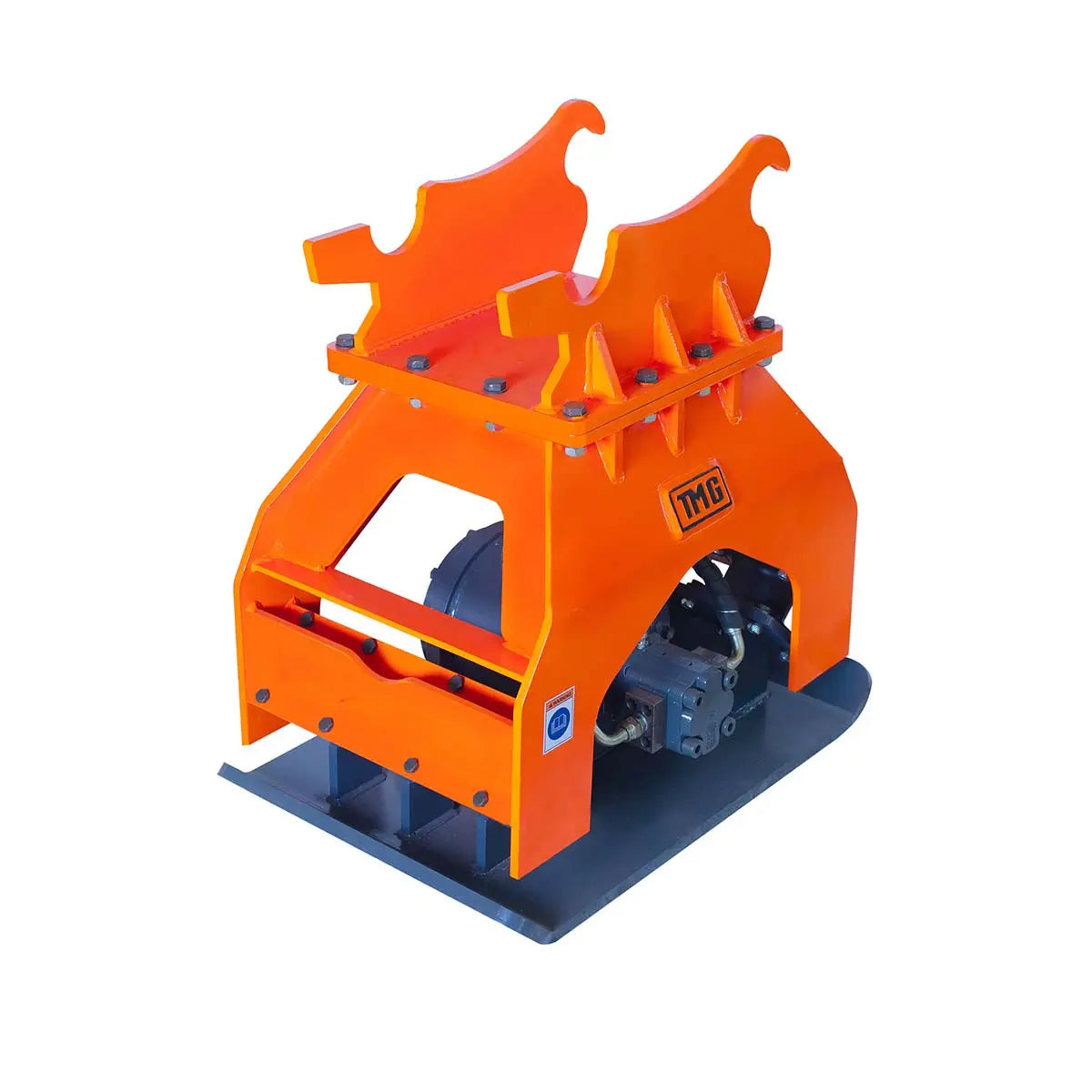 TMG Industrial TMG-ECP61 22,000 lbf Hydraulic Plate Compactor for 10-16 Ton Excavator
