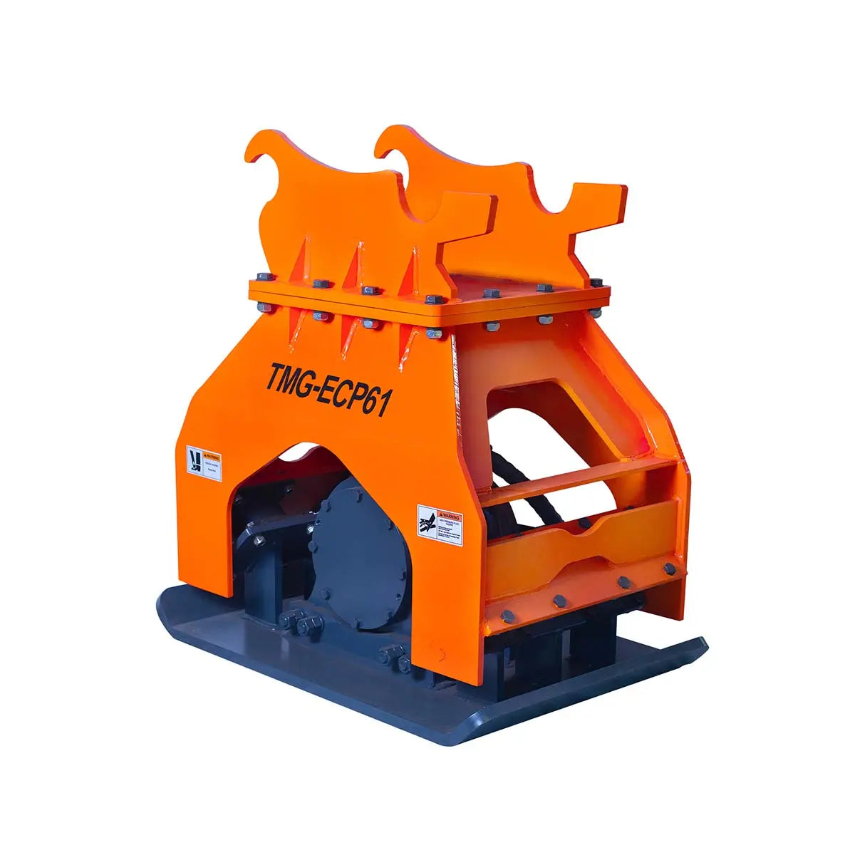 TMG Industrial TMG-ECP61 22,000 lbf Hydraulic Plate Compactor for 10-16 Ton Excavator