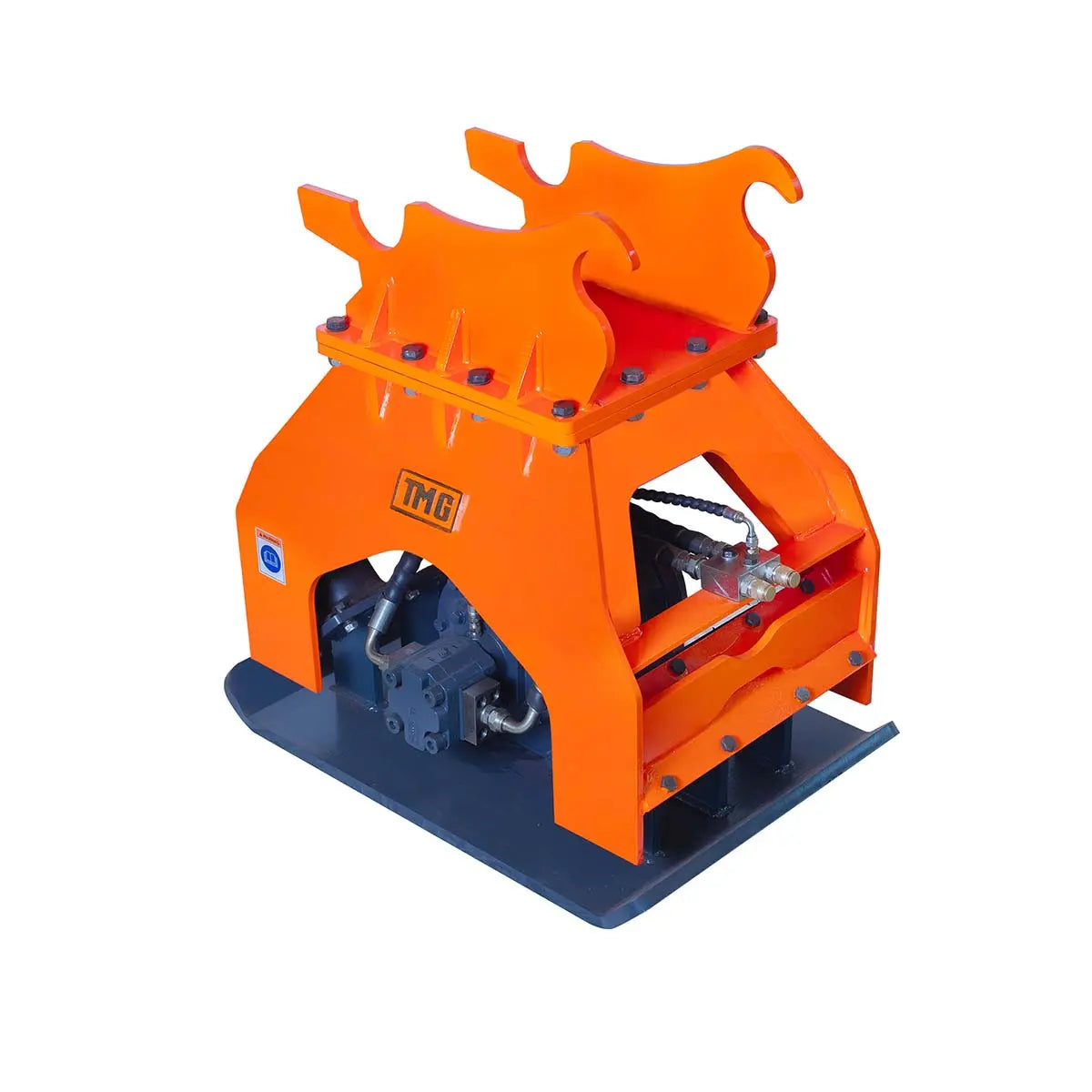 TMG Industrial TMG-ECP61 22,000 lbf Hydraulic Plate Compactor for 10-16 Ton Excavator