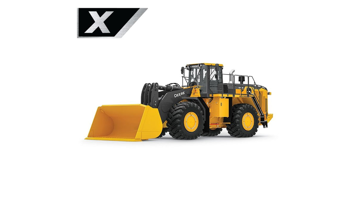John Deere 944 X-Tier Large Wheel Loader 536 hp 119,607-124,614 lb Operating Weight