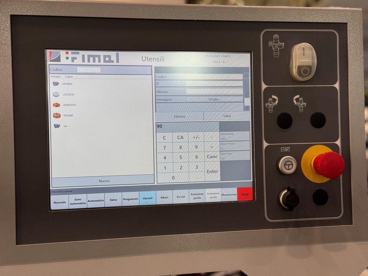 Fimal TX160 Touch 4-Axis Programmable Tilting Spindle Moulder