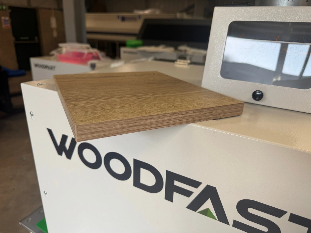 Woodfast EB564 PLUS Edgebander Pre-Milling Corner Rounding Spraying