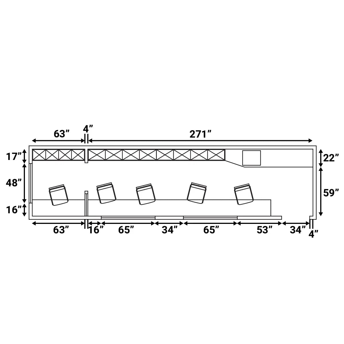 TMG Industrial TMG-SCO30 9.1m Custom Built Steel Container Office