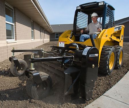 John Deere PR60 Power Rake Compact Equipment Attachment