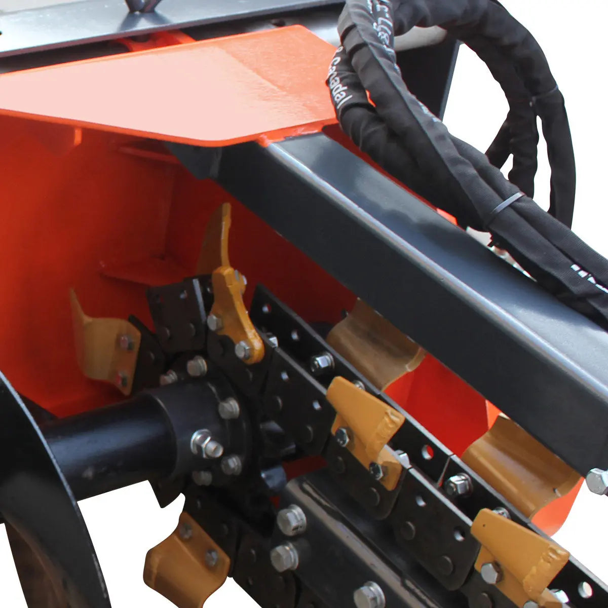 TMG Industrial TMG-SDT36S 91 cm Skid Steer Side Shift Trencher 15 cm Width Earth Tungsten Teeth