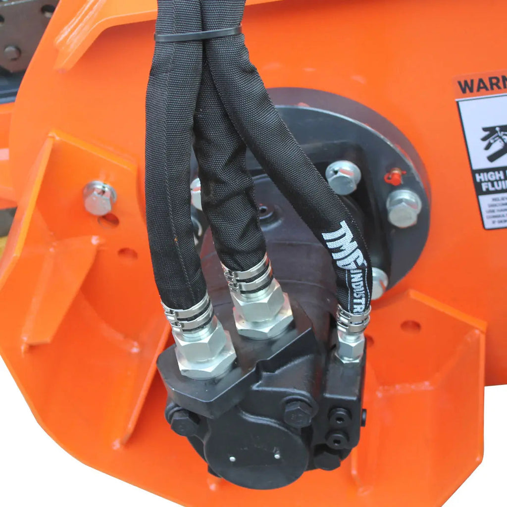 TMG Industrial TMG-SDT36S 91 cm Skid Steer Side Shift Trencher 15 cm Width Earth Tungsten Teeth
