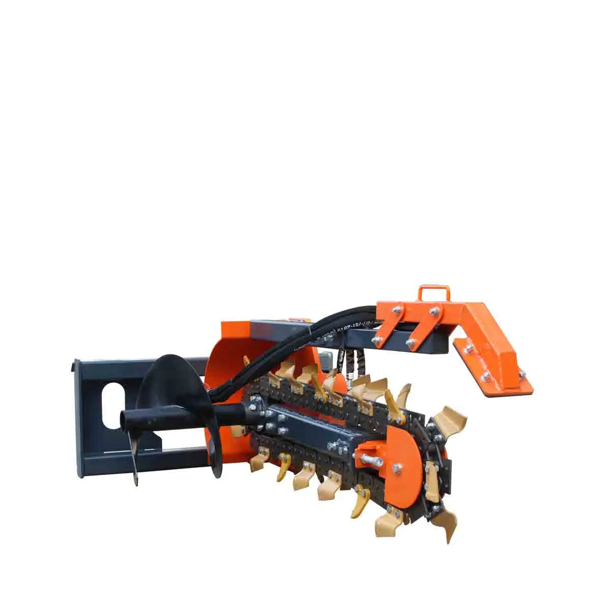 TMG Industrial TMG-SDT36 Skid Steer Trencher 15 cm Width Earth Tungsten Teeth