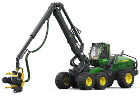 John Deere 1470H Wheeled Harvester 220 kW 295 hp