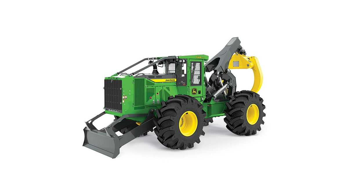 John Deere 648L-III Grapple Skidder 237 hp 42,512 lb Operating Weight