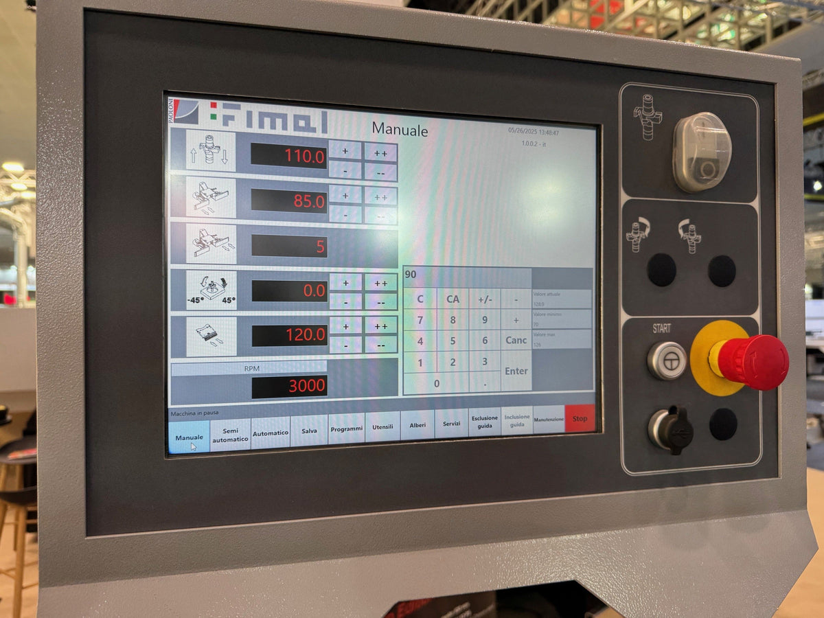 Fimal TX160 Touch 4-Axis Programmable Tilting Spindle Moulder