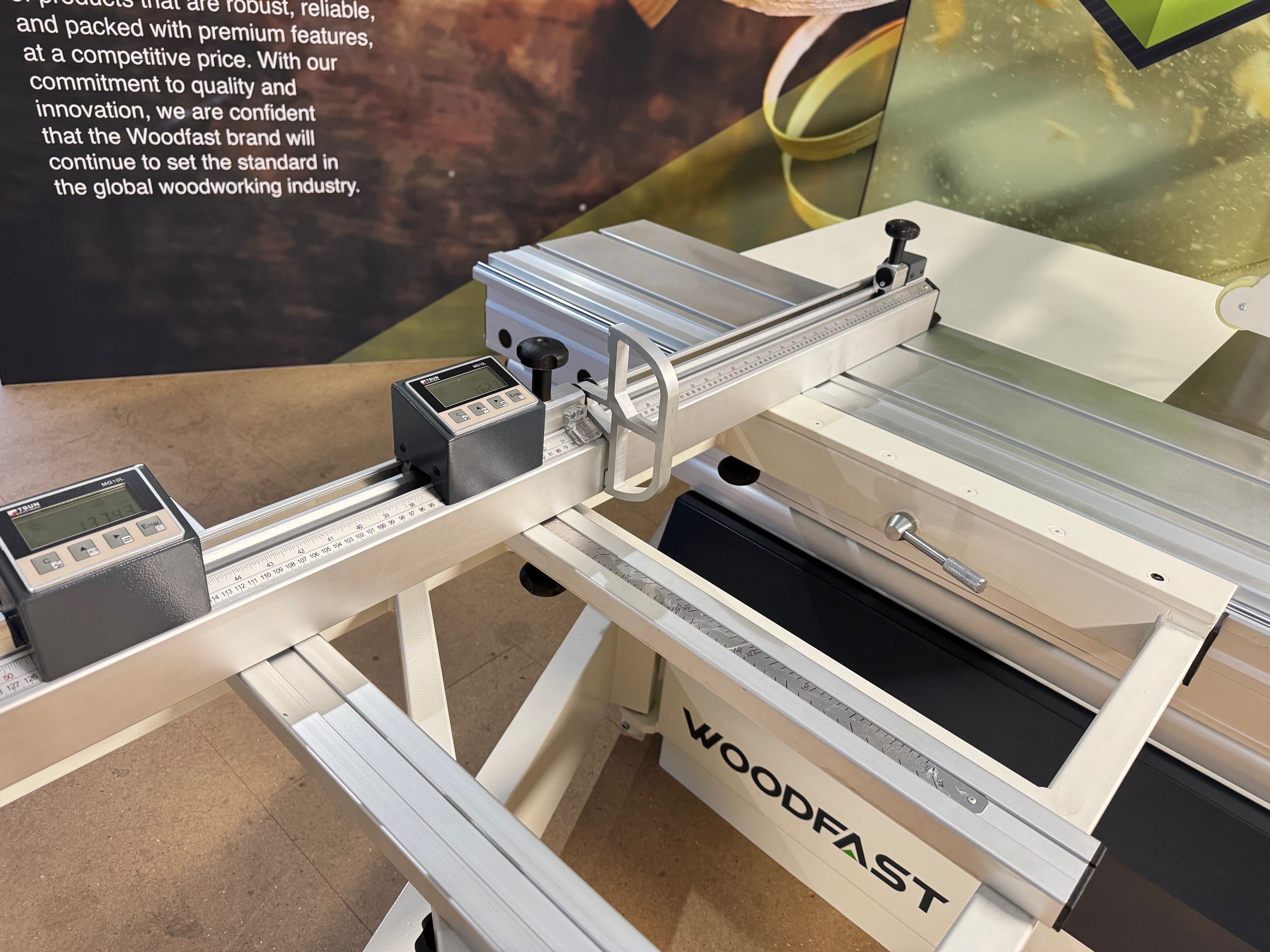 Woodfast PS400C Heavy Duty 3.2m Sliding Table Panel Saw 7.5hp