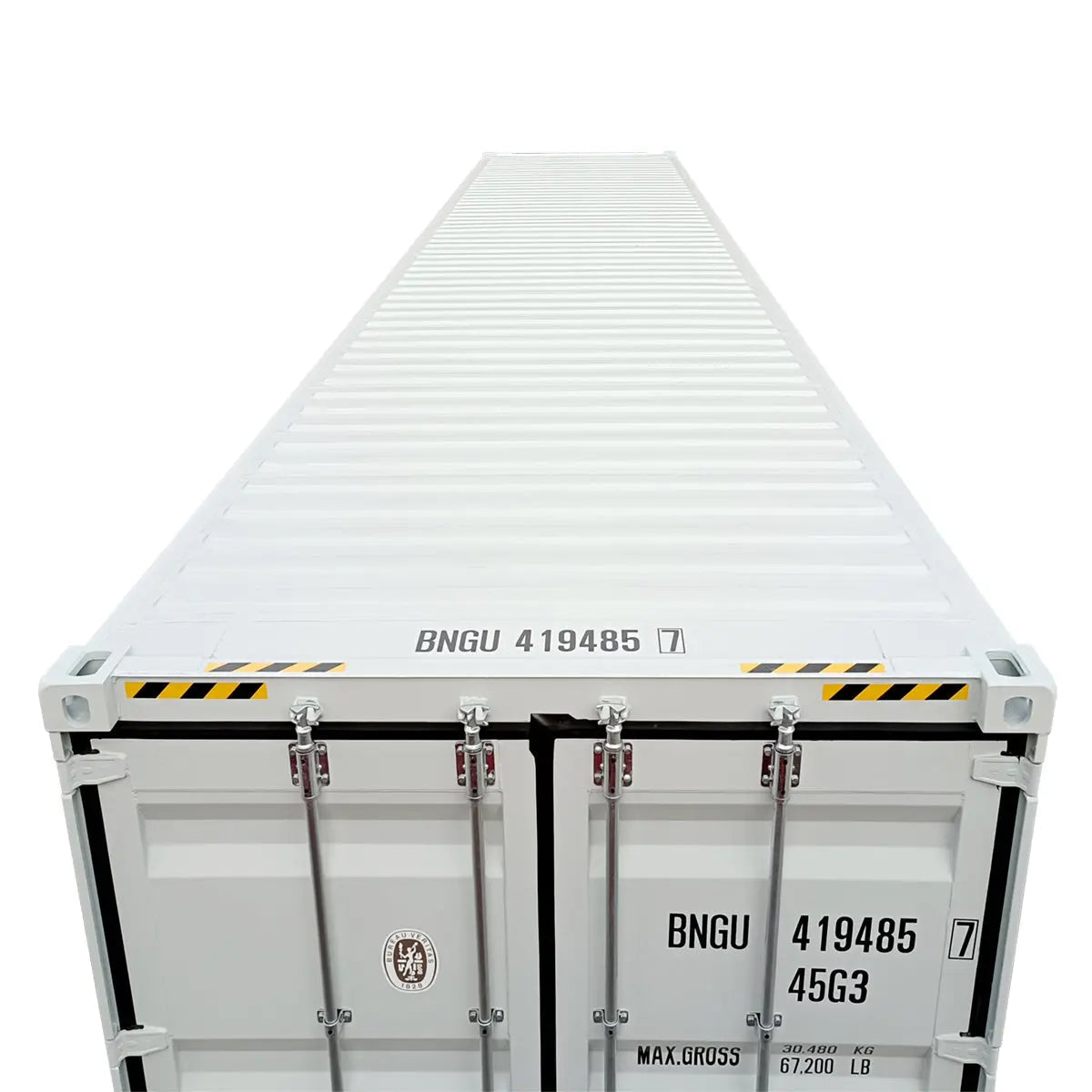 TMG Industrial TMG-SC45S 40 ft High Cube Shipping Container 2 Side Doors