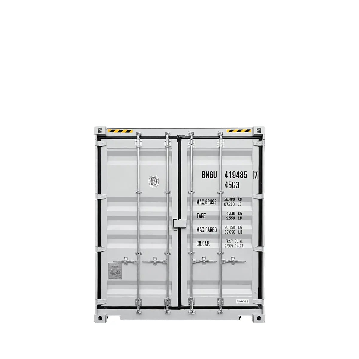 TMG Industrial TMG-SC45S 40 ft High Cube Shipping Container 2 Side Doors