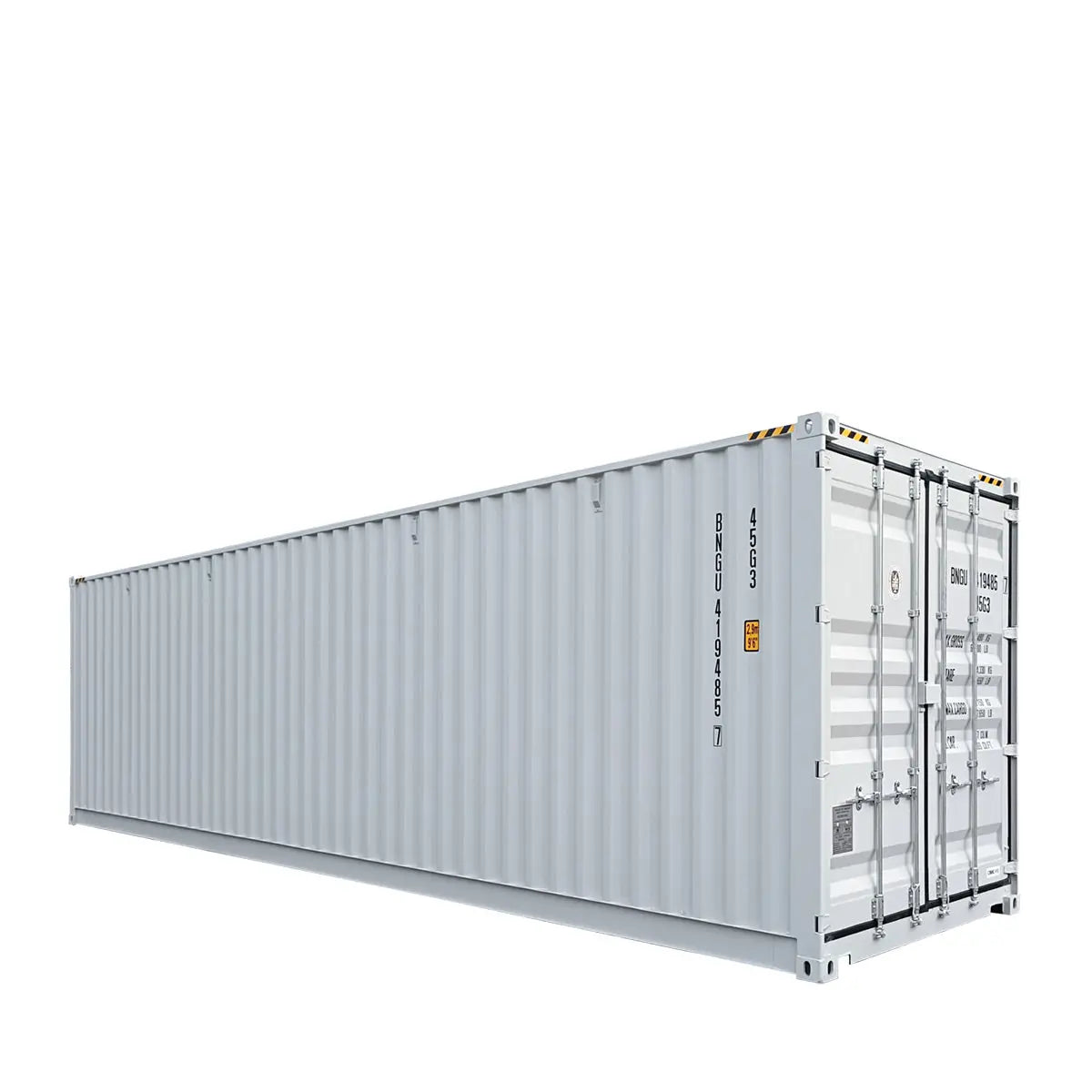 TMG Industrial TMG-SC45S 40 ft High Cube Shipping Container 2 Side Doors