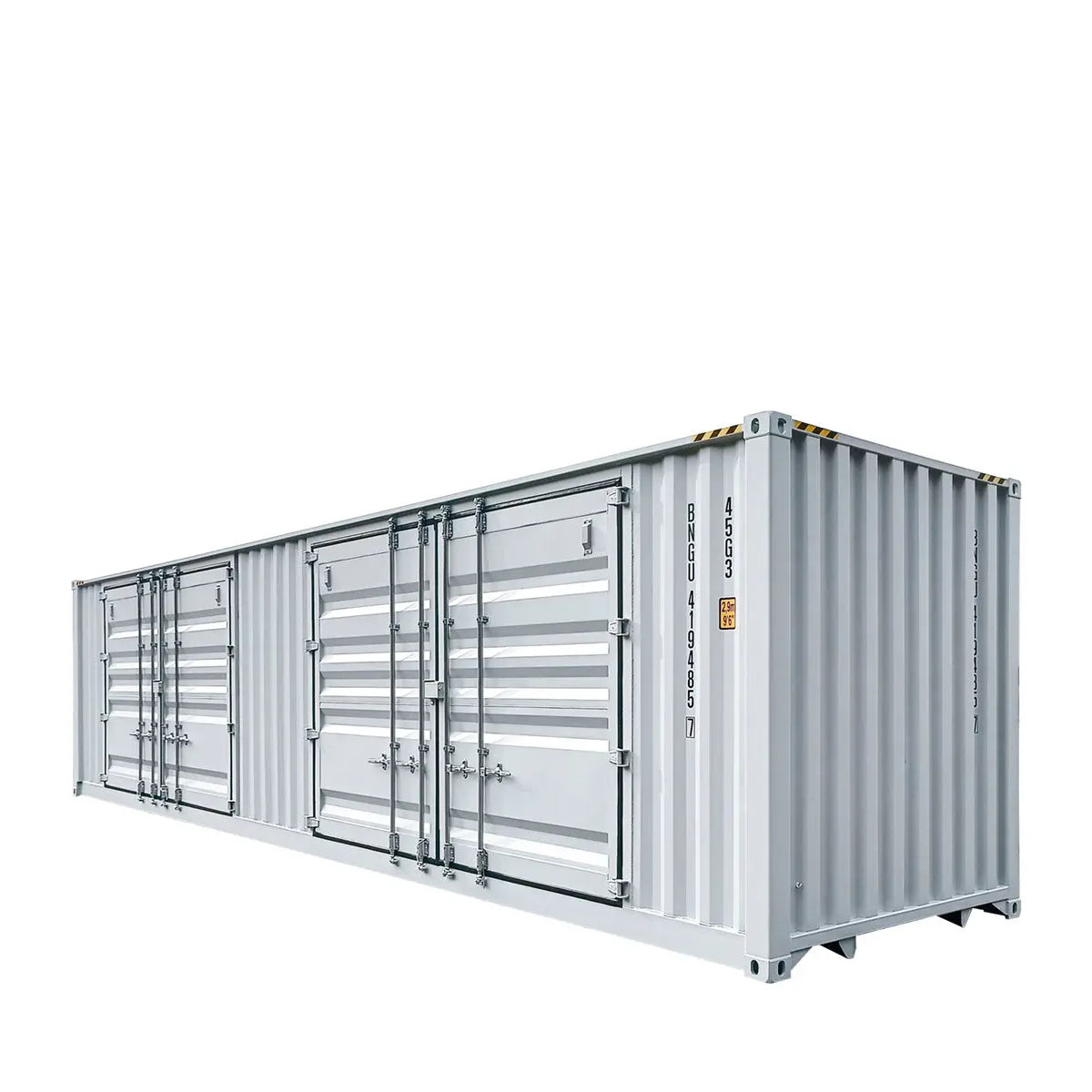 TMG Industrial TMG-SC45S 40 ft High Cube Shipping Container 2 Side Doors