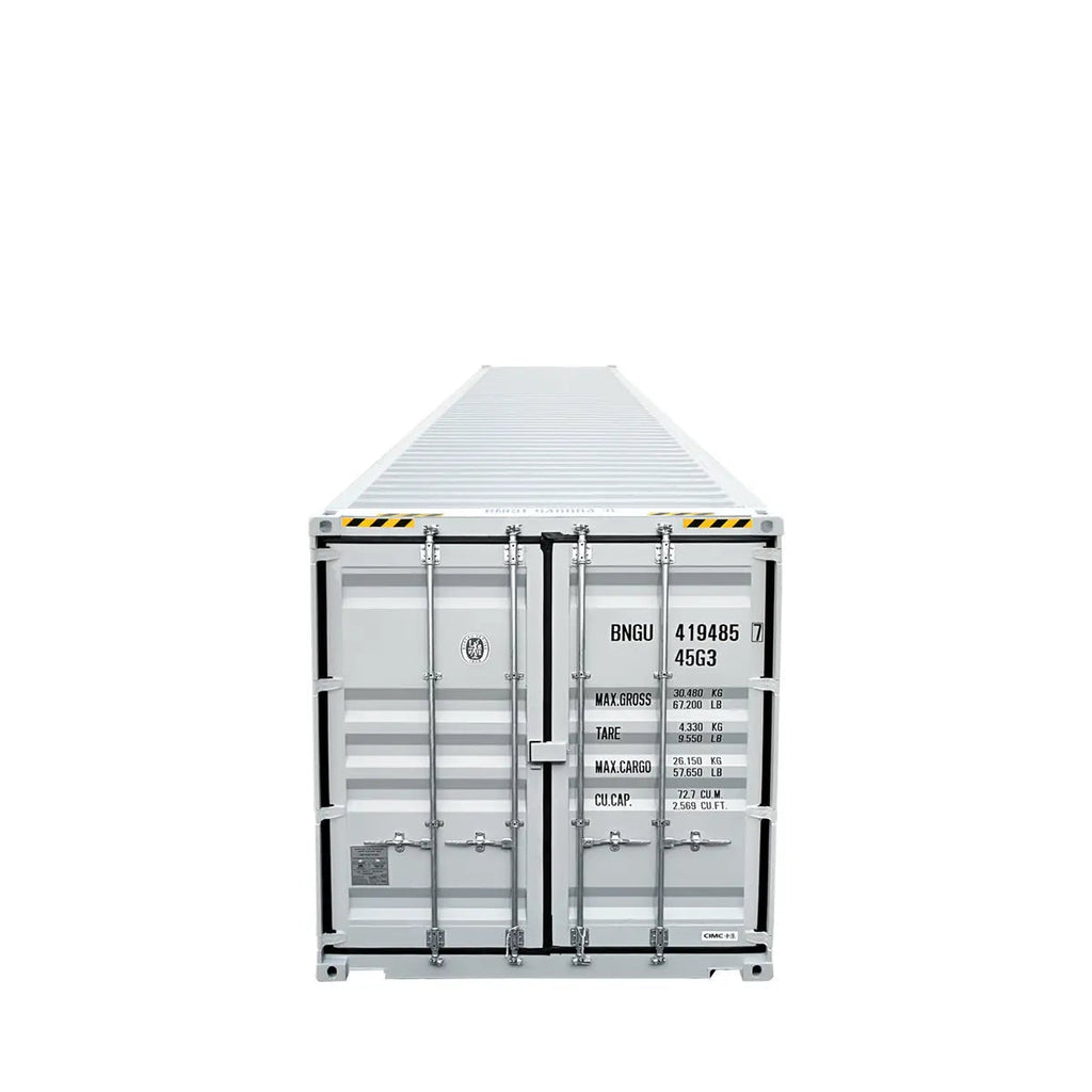 TMG Industrial TMG-SC45S 40 ft High Cube Shipping Container 2 Side Doors