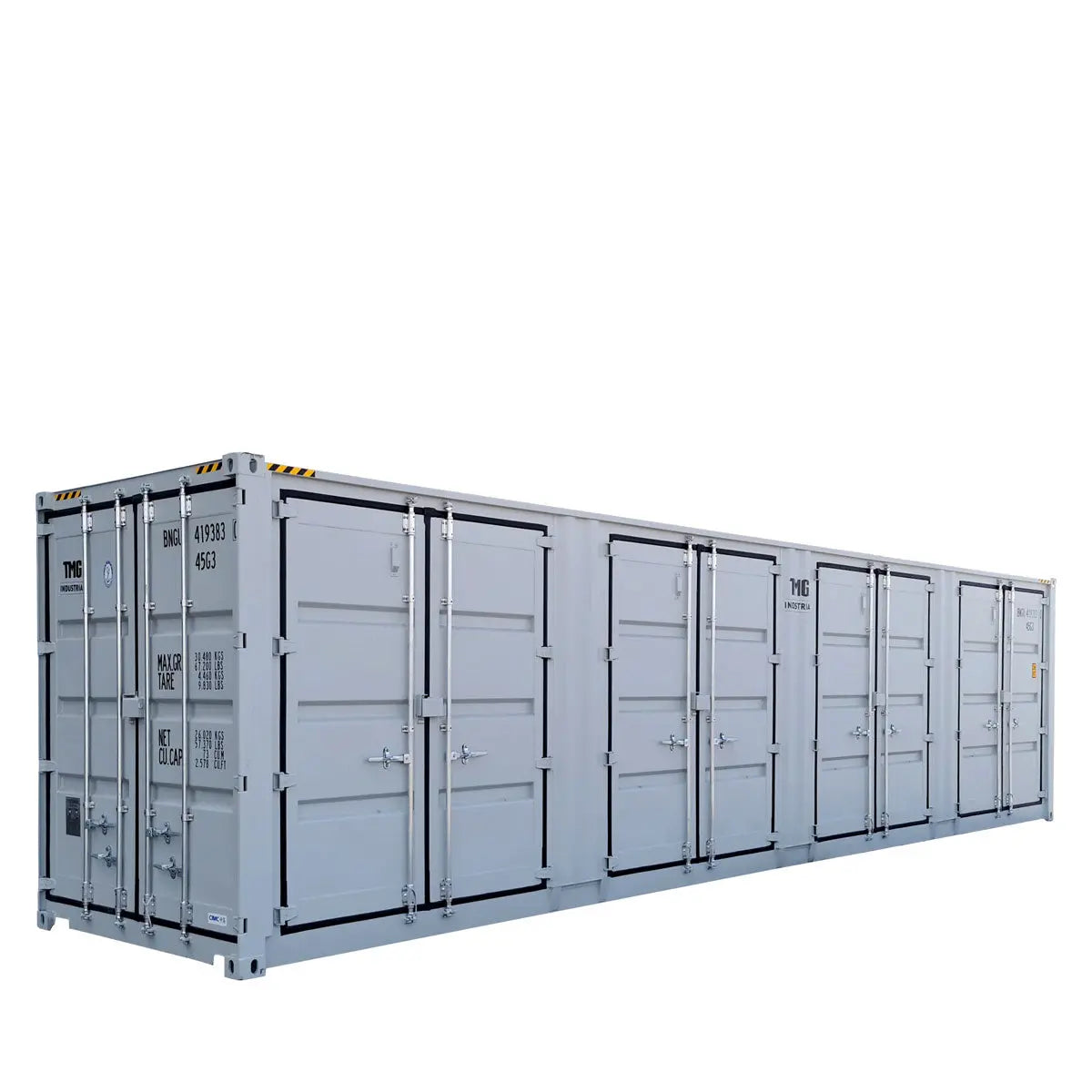TMG Industrial TMG-SC40S 12.2m High Cube Shipping Container 4 Side Doors