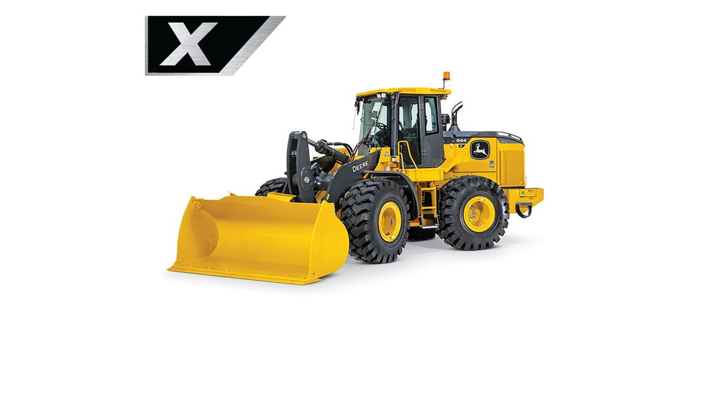 John Deere 644 X-Tier Mid-Size Wheel Loader 231 hp 41,571 lb Operating Weight