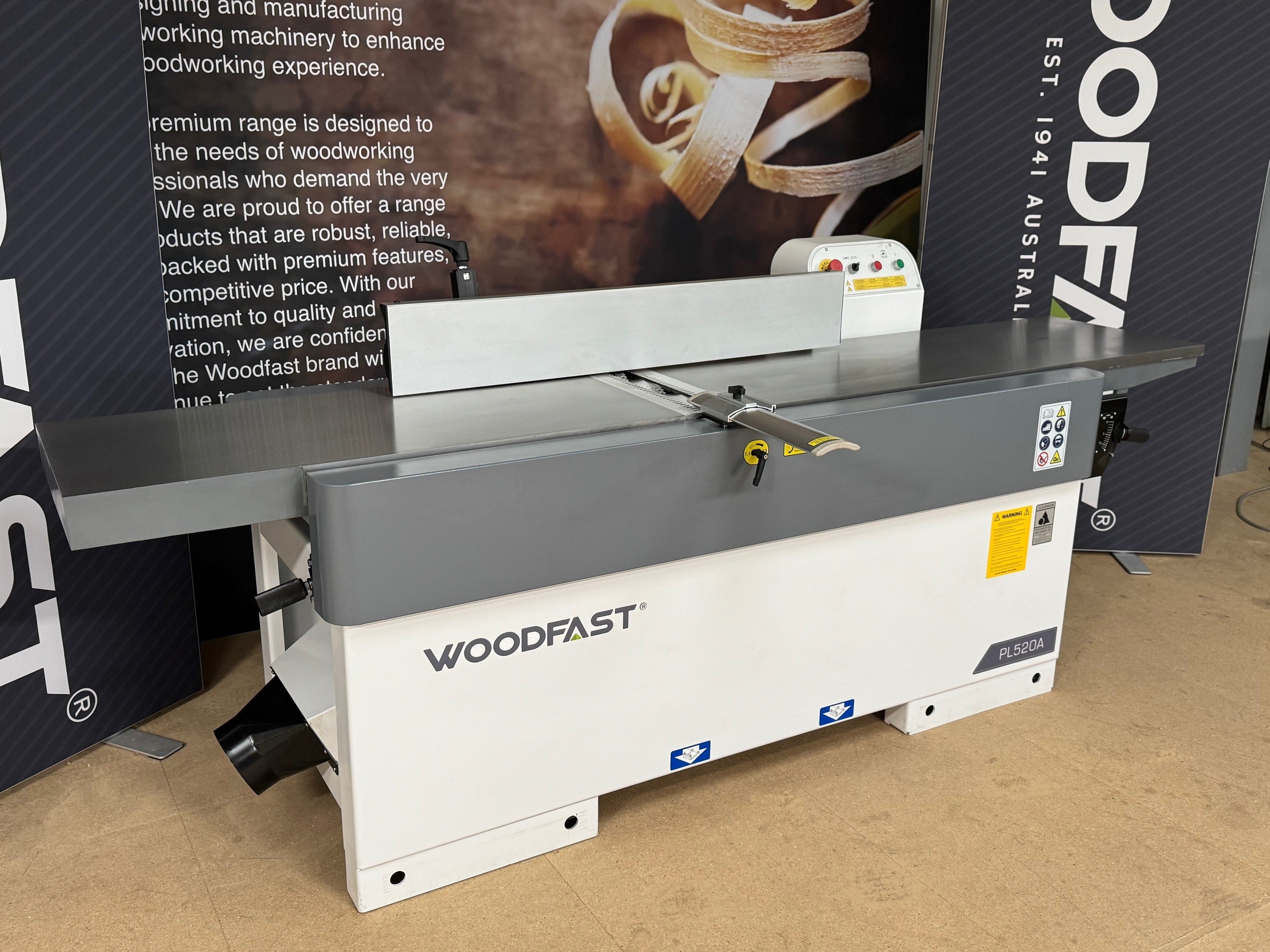 Woodfast PL520a 520mm Spiral Head Surface Planer