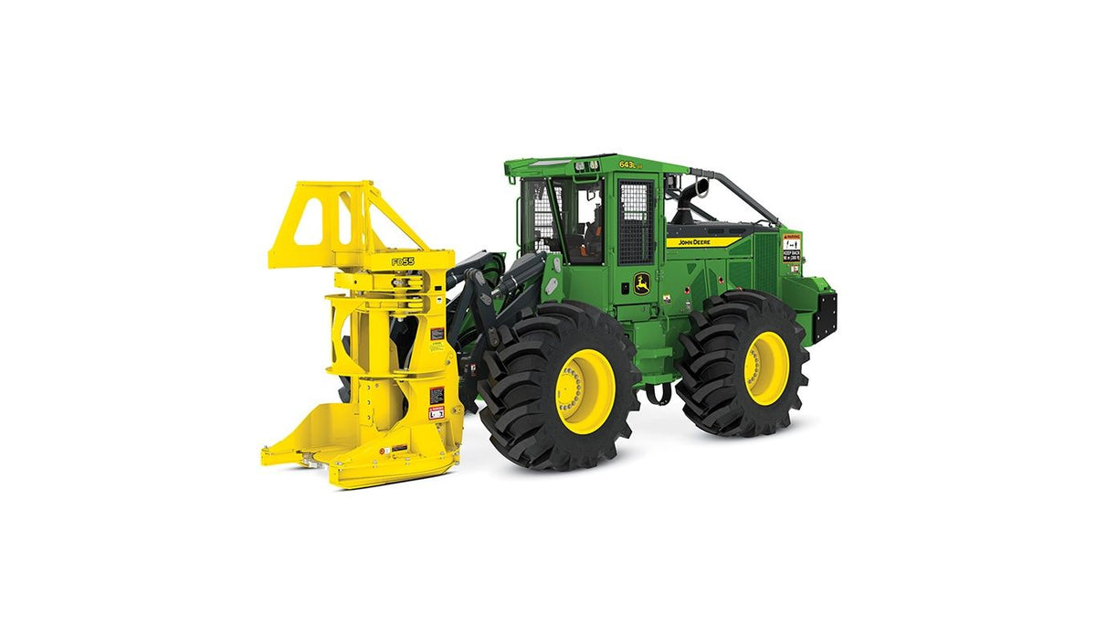 John Deere 643L-III Wheeled Feller Buncher 219 hp 36,120 lb Operating Weight