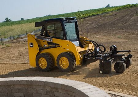 John Deere PR60 Power Rake Compact Equipment Attachment