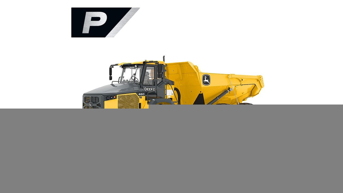 John Deere 460 P-Tier Articulated Dump Truck 498 hp 92,197 lb Payload