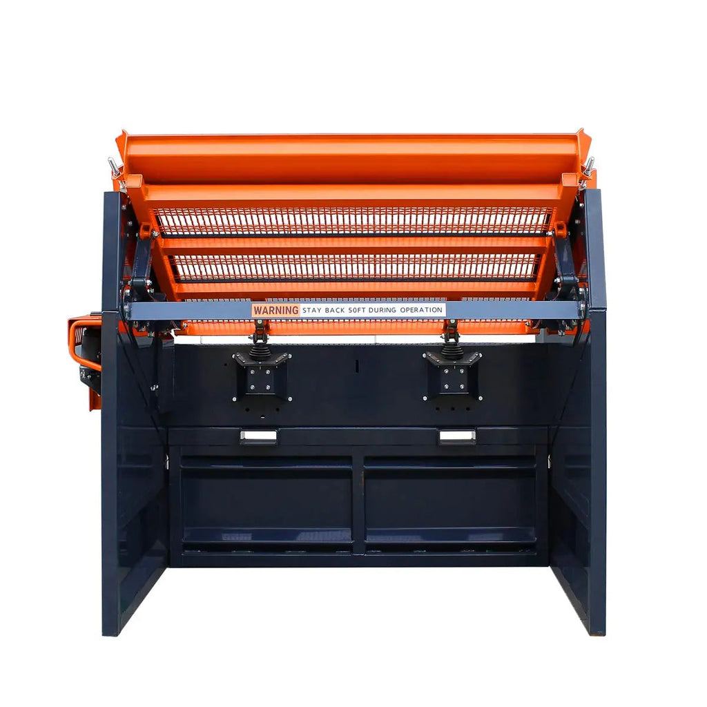TMG Industrial TMG-RSV70G 178 cm Vibratory Topsoil Rock Screen 5.5 HP Kohler Engine
