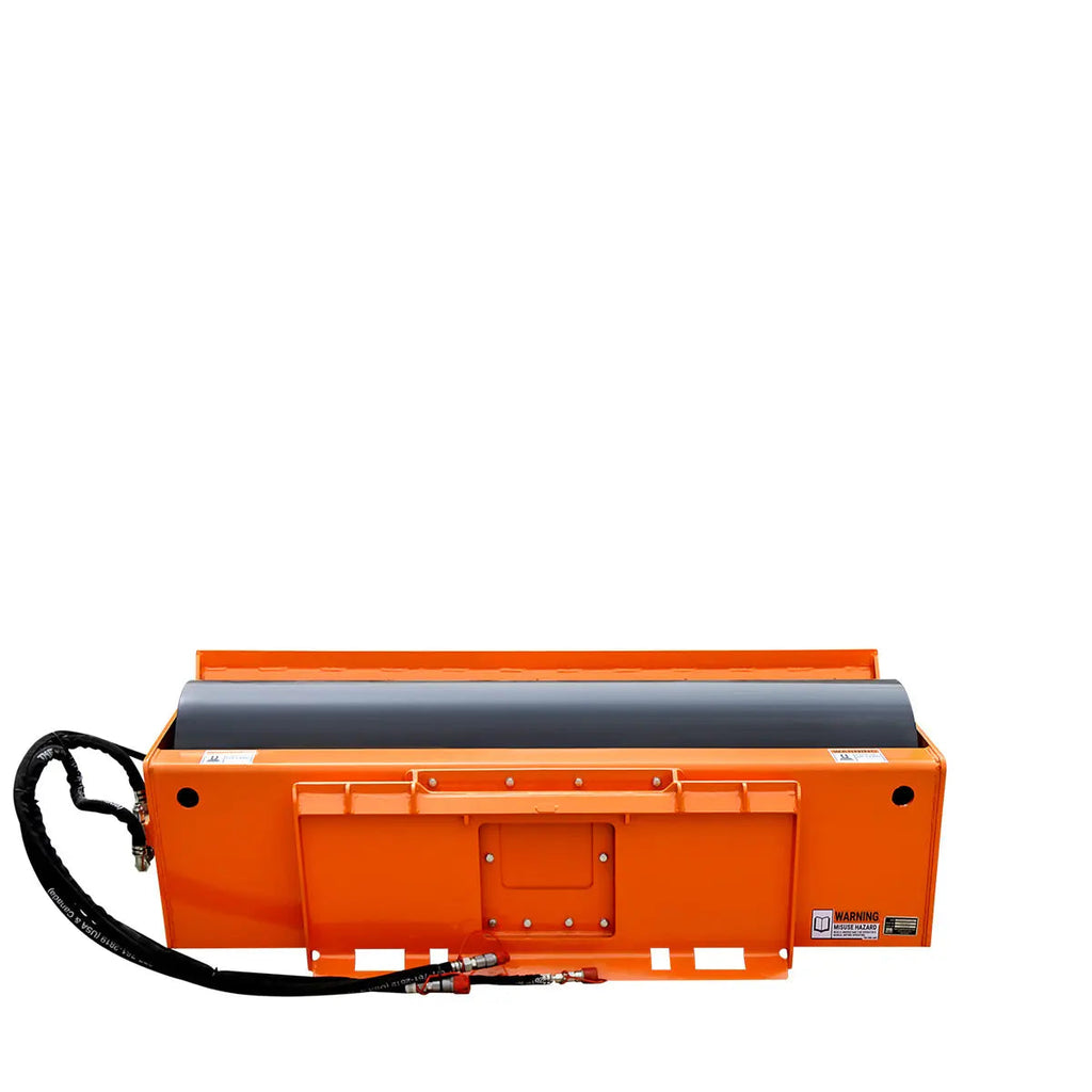 TMG Industrial TMG-SVR72 183 cm Skid Steer Vibratory Roller 61 cm Smooth Drum