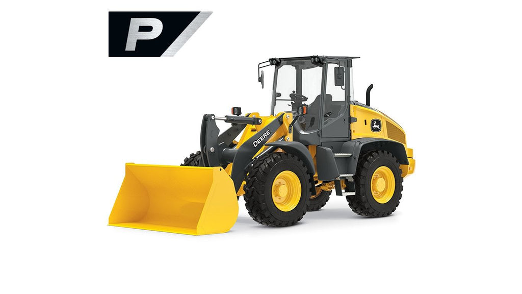 John Deere 344 P-Tier Compact Wheel Loader 103 hp 19,533 lb Operating Weight