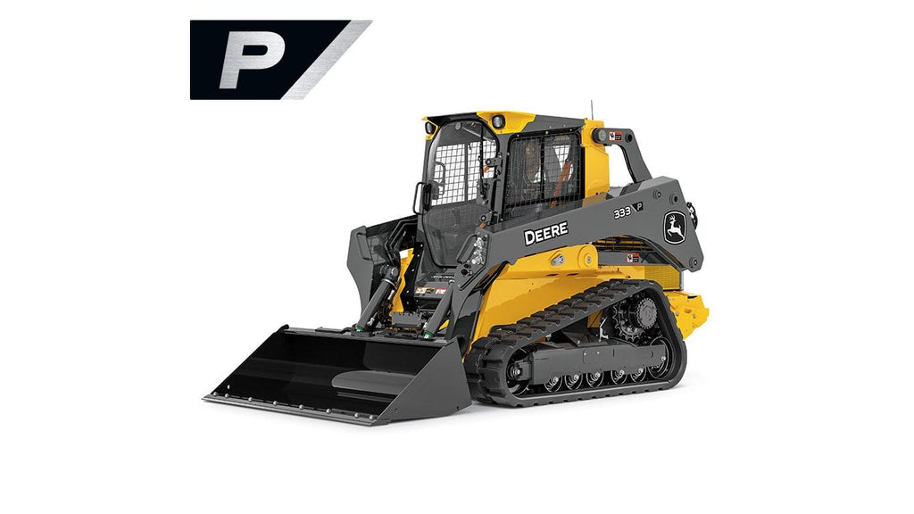 John Deere 333 P-Tier Compact Track Loader 108 hp 12,183 lb Operating Weight