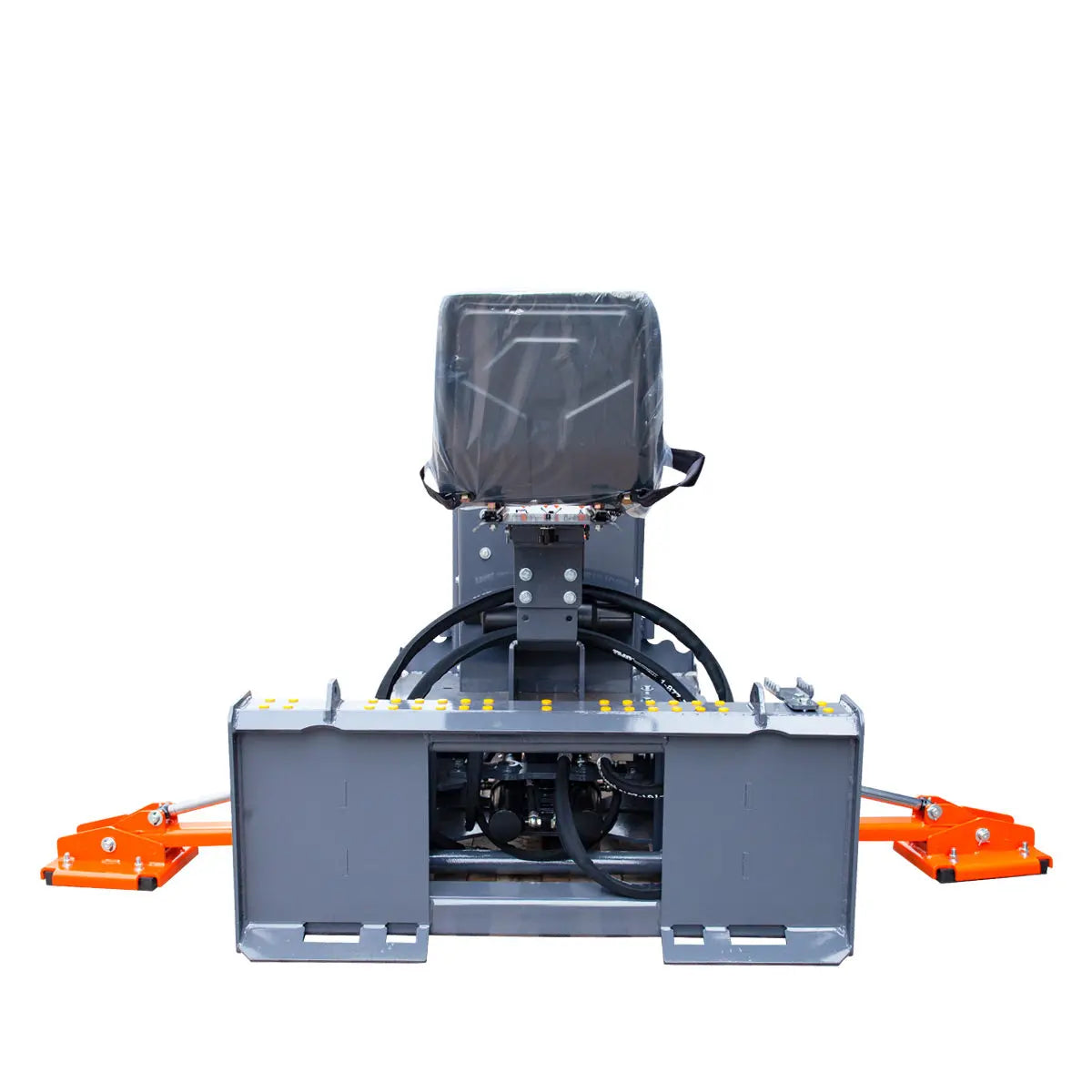 TMG Industrial TMG-SBH55 2.4 m Skid Steer Swing Backhoe Attachment 30-60 HP 30.5 cm Bucket