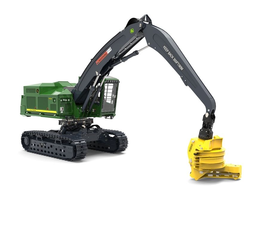 John Deere 959ML Shovel Logger 330 hp 86,790 lb Operating Weight