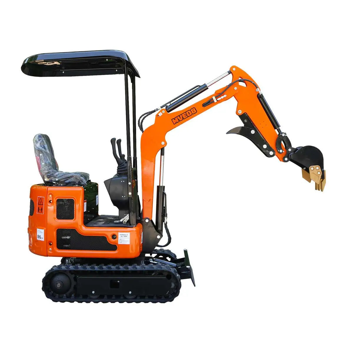 TMG Industrial TMG-MVE08 13.5 HP Compact Mini Excavator 156 cm Digging Depth