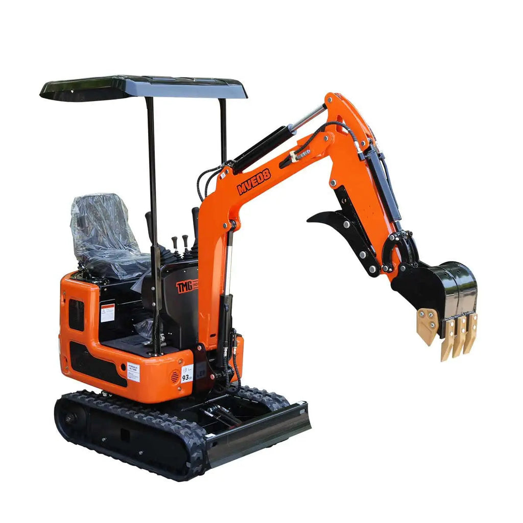 TMG Industrial TMG-MVE08 13.5 HP Compact Mini Excavator 156 cm Digging Depth
